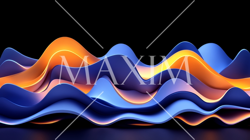 流れる雲のイメージの背景