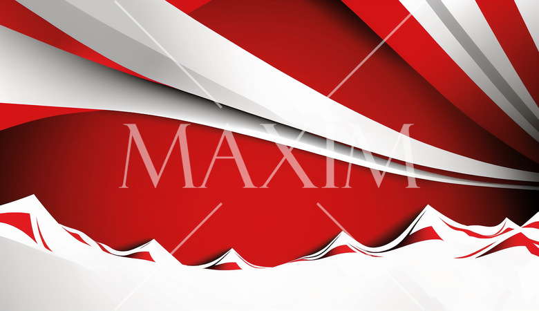 オーストリア（墺国）の国旗をモチーフにした背景