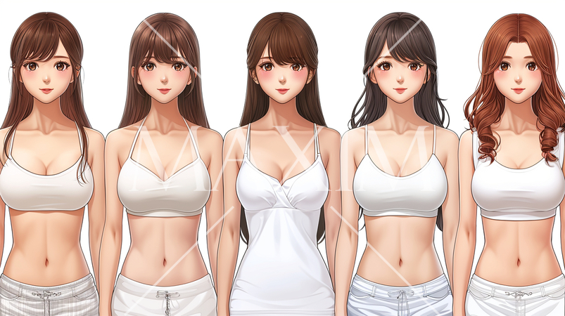 オーダーメードクローン彼女の宣伝用画像：お好みに合わせて微調整可能