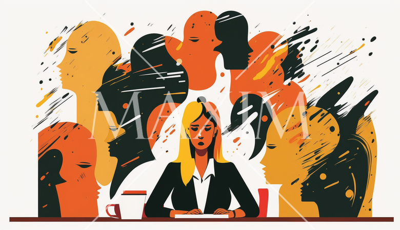 会社の人間関係の難しさ-孤立している女性社員