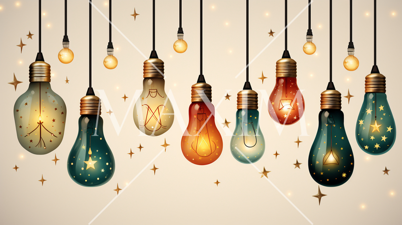 クリスマスを彩るデコレーションライト