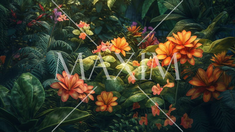 南国の花たち：実写風