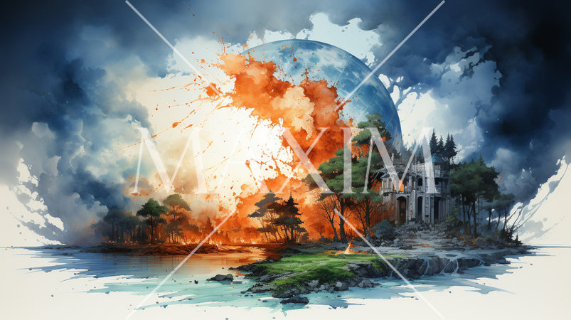 地球温暖化のイメージ