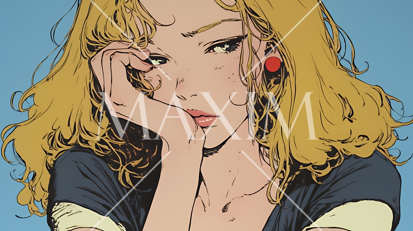 戸惑いの表情の若い女性：困惑した微妙な感情を浮かべた女性