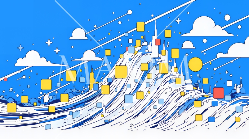 DX・AI・クラウドで進むデジタルトランスフォーメーション｜データネットワークDのビジネスコンセプト