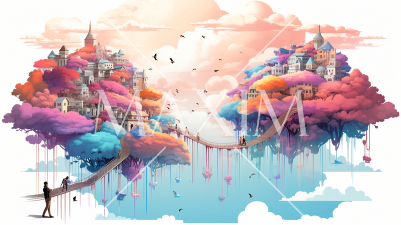 SDGsの水彩画イメージ