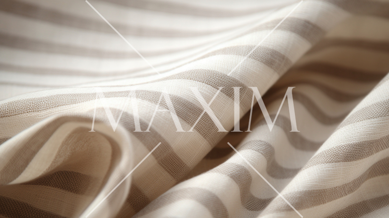 ストライプ柄の麻の生地の背景画像：精緻CG画像