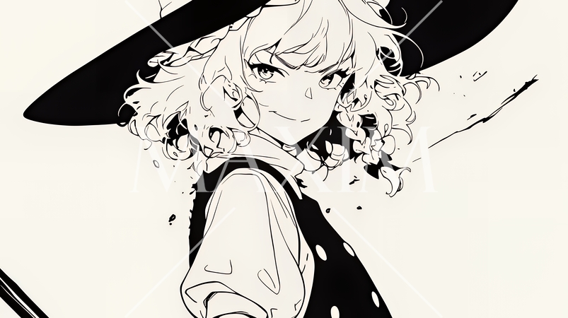 悟りの瞬間：人智では越えられない自然の摂理を知った瞬間（シンプルな色使い）