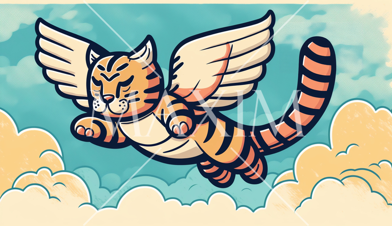 虎に翼：実際に翼の生えた虎