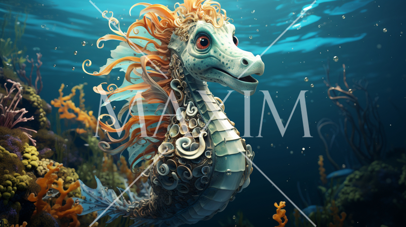 タツノオトシゴ：かわいらしい雰囲気