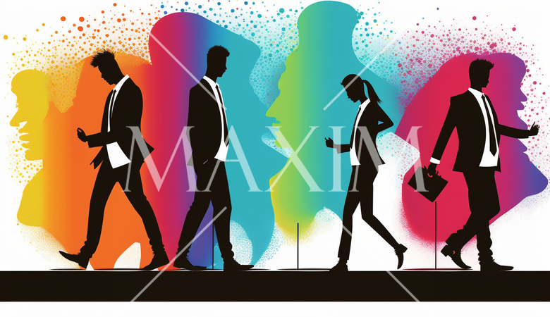 仕事のストレスとバランス：ストレスを感じるビジネスパーソン、ワークライフバランスの取り方。