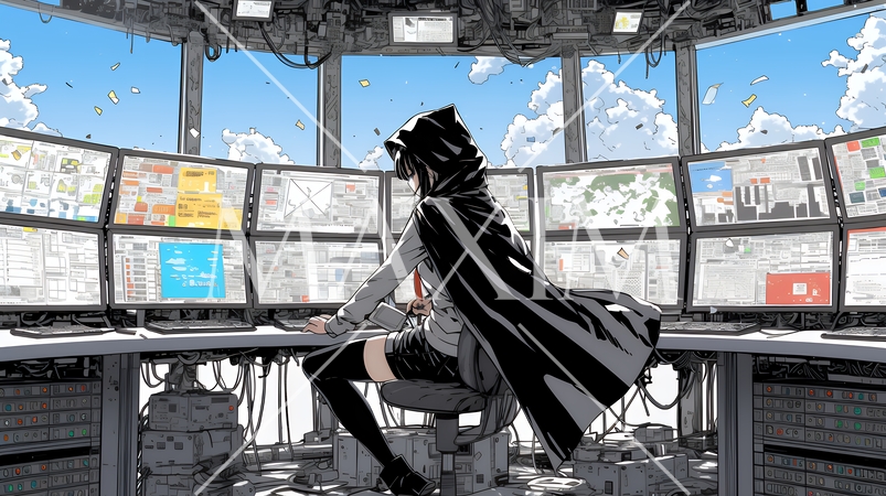 ビッグデータとAI：データ解析による洞察とデータセンターの役割のイメージ