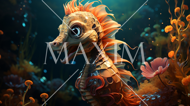 タツノオトシゴ：かわいらしい雰囲気