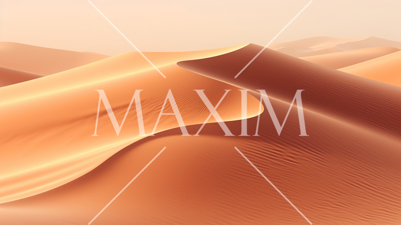 砂の砂漠をイメージした背景画像：精緻CG