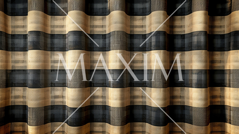 チェック背景: 小さな正方形が交差したパターンで、クラシカルなデザインに適す