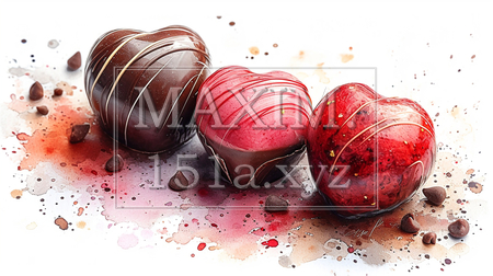 バレンタインチョコレート（イラストID:6627541-20109）