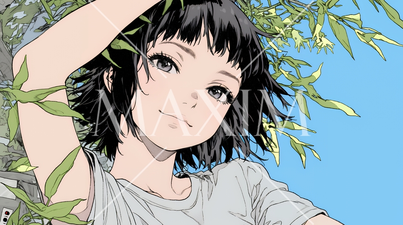 苦笑いをしている女性（気まずさ、困惑、自嘲、内なる葛藤を抱えて）