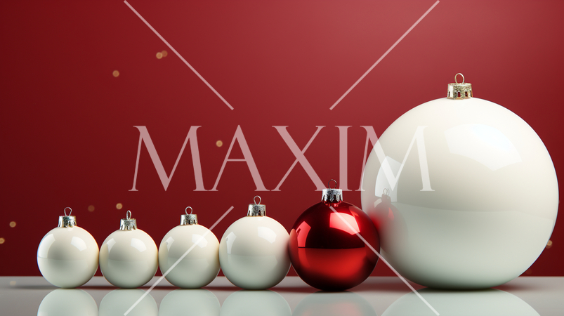 メリークリスマス：ミニマルアート（Minimalism）的表現の背景画像