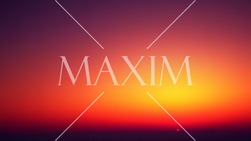 シンプルなオレンジ色のグラデーションの背景素材