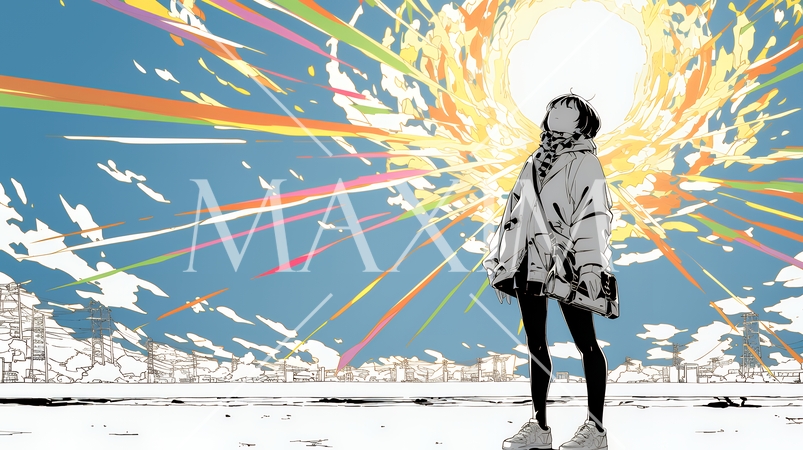 ボジティブで素晴らしいアイデアが浮かんだ瞬間