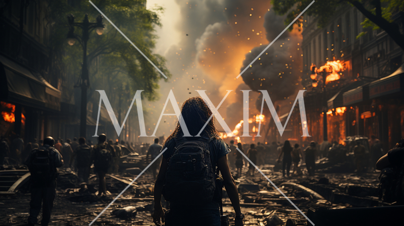 大都市での市街戦：大規模戦争状態