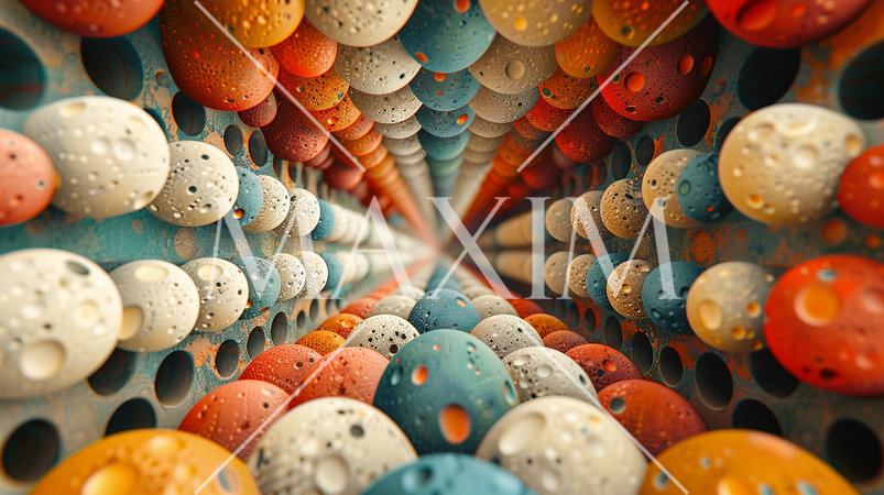 見ているとだんだんと立体的に見える背景画像