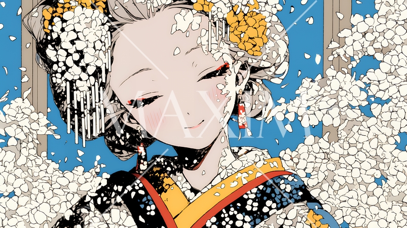 花魁（おいらん）現代風