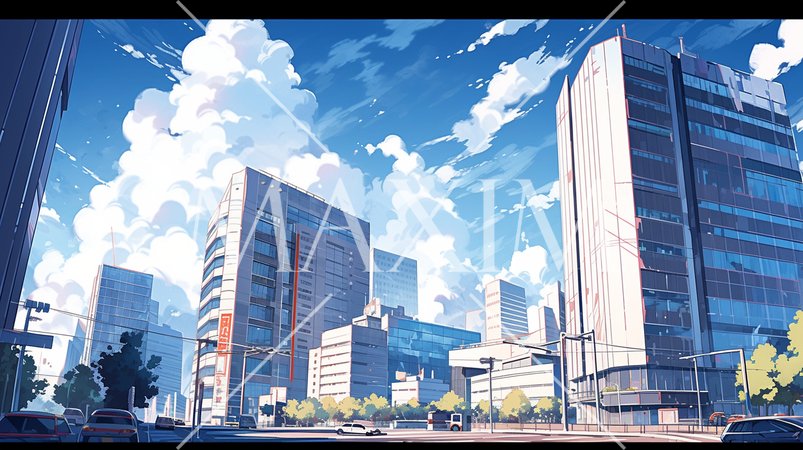 東京のオフィス街