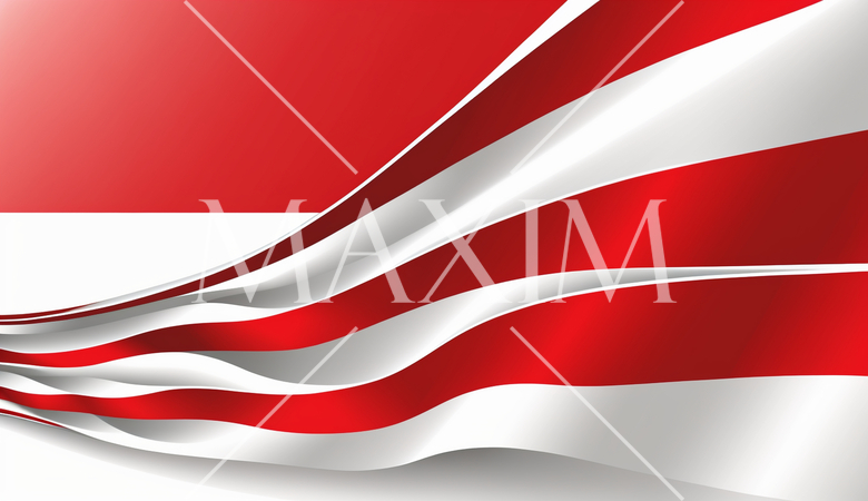 オーストリア（墺国）の国旗をモチーフにした背景