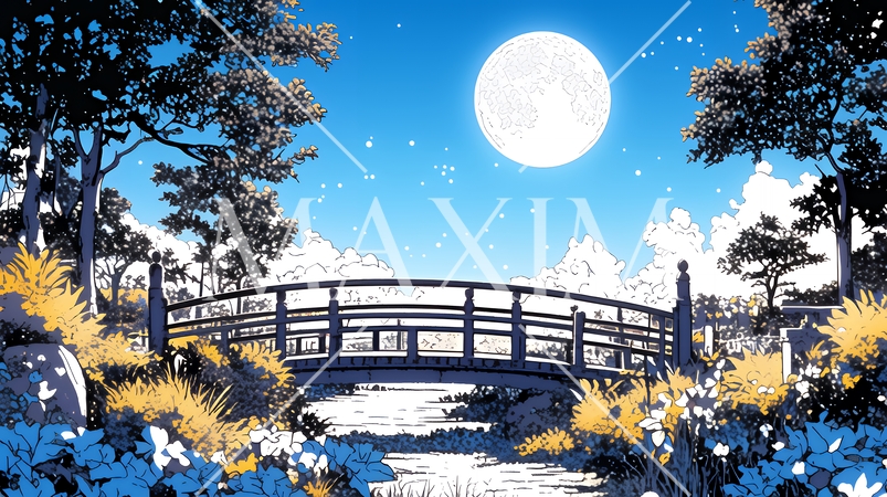 仲秋の名月：月見