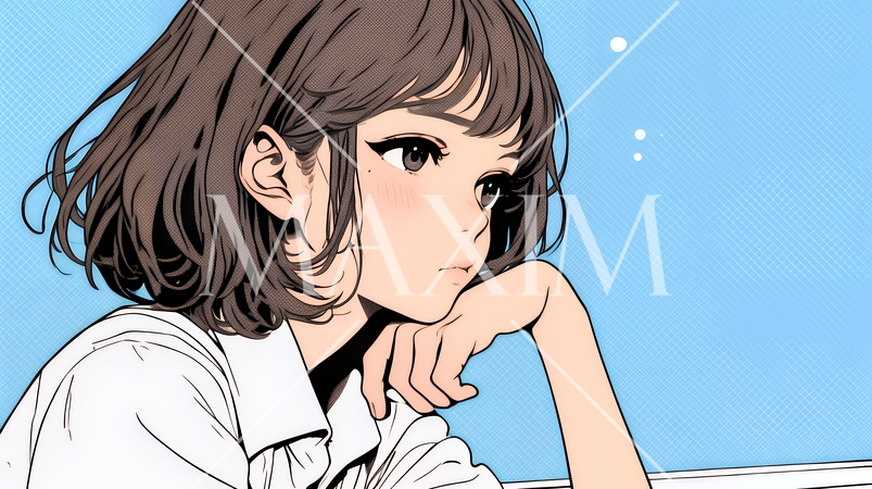 迷いに囚われ、決断できないビジネスウーマン