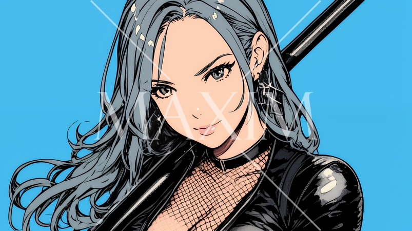 セクシーな女忍者（くノ一）