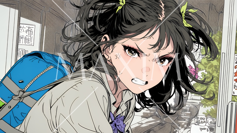 「バカ言ってんじゃないよ」と激怒している女子高生