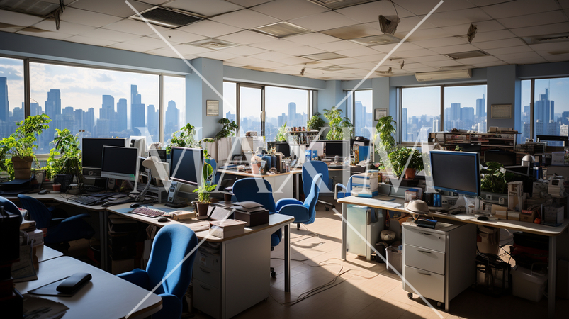 日本のビジネスオフィス