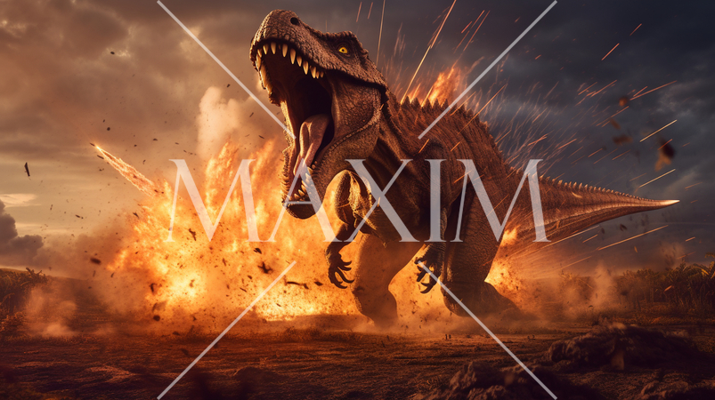 巨大隕石（彗星）衝突により恐竜が絶滅した