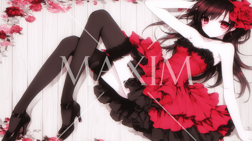 男性を誘っている女性