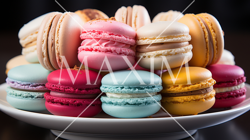 色とりどりのマカロン