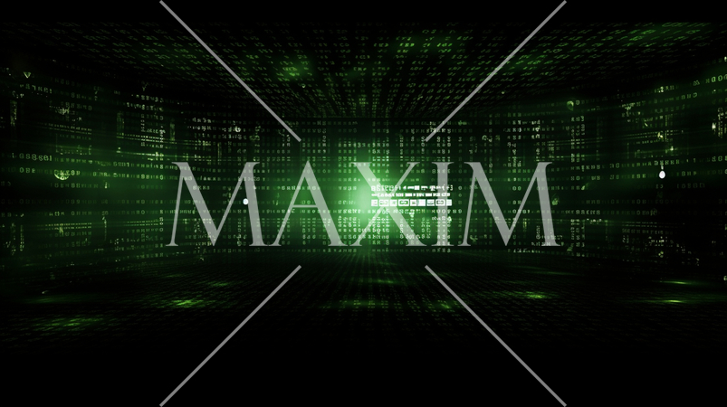 電脳世界に飛び込むイメージの背景画像：精緻CG画像