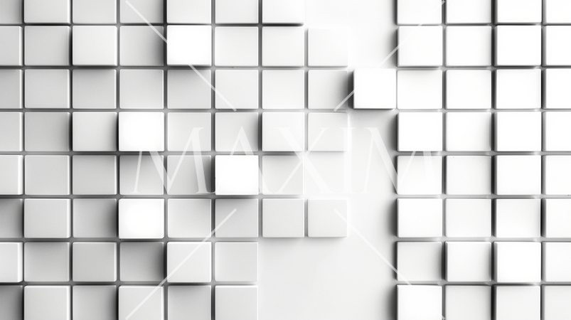 シンプルなグリッド背景: 均等な大きさの四角形のグリッド。色合いはモノトーンとグラデーション。