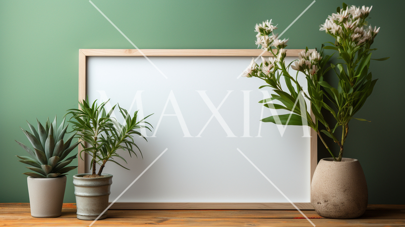 コピースペースのあるシンプルなメッセージボード