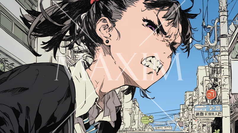 「バカ言ってんじゃないよ」と激怒している女子高生