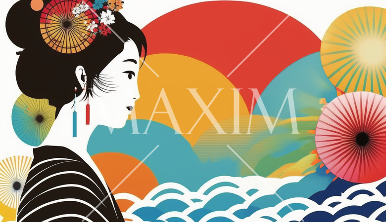 年賀はがき用の年賀状図案