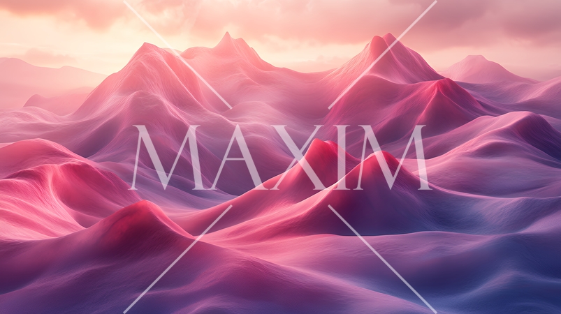 燃えるような夕焼け雲のイメージの背景