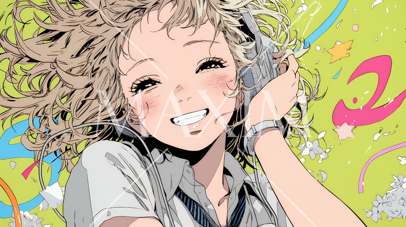 満面の笑みでYesと言っている若い女性