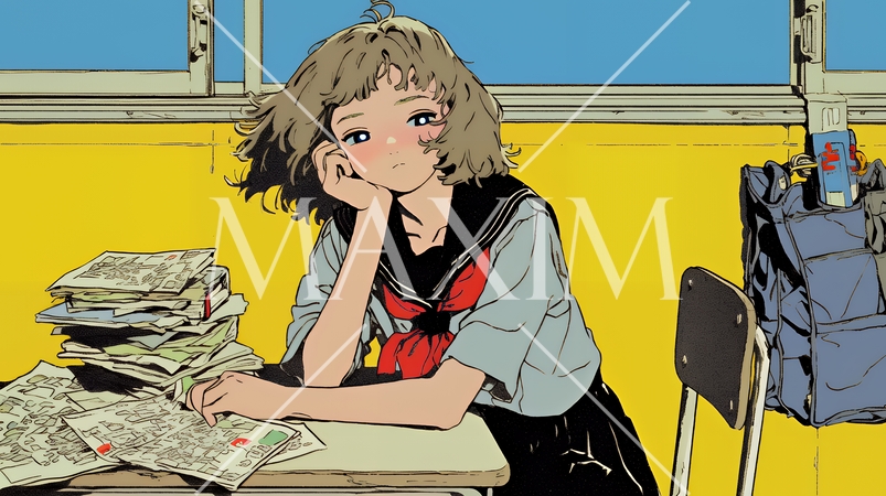 登校拒否：学校に行きたくないと悩んでいる女子高生