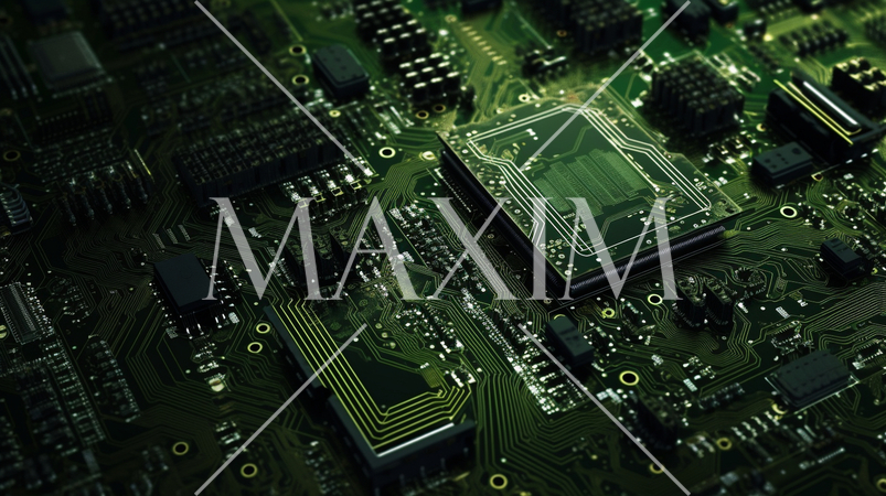 コンピュータ基板のイメージ背景画像：精緻CG画像