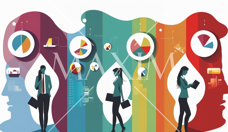 仕事のストレスとバランス：ストレスを感じるビジネスパーソン、ワークライフバランスの取り方。