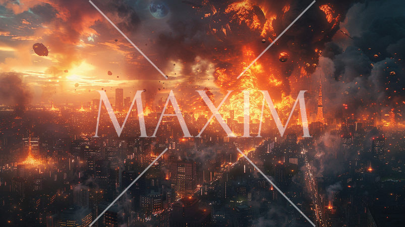 東京大火災：大震災／首都東京へのミサイル・彗星・隕石の落下／ミサイル攻撃／富士山爆発