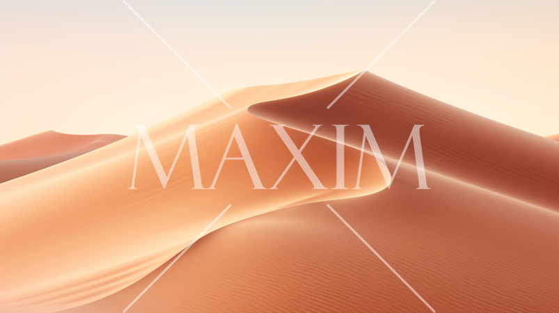 砂の砂漠をイメージした背景画像：精緻CG