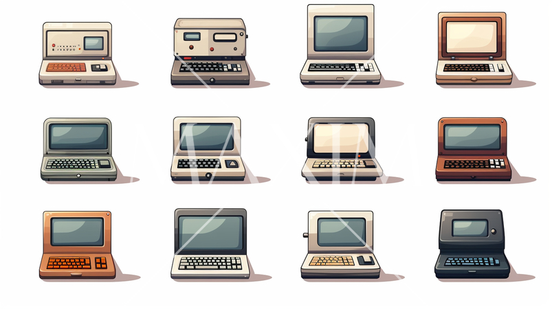 各種パソコン（PC)のアイコンのリファレンスシート